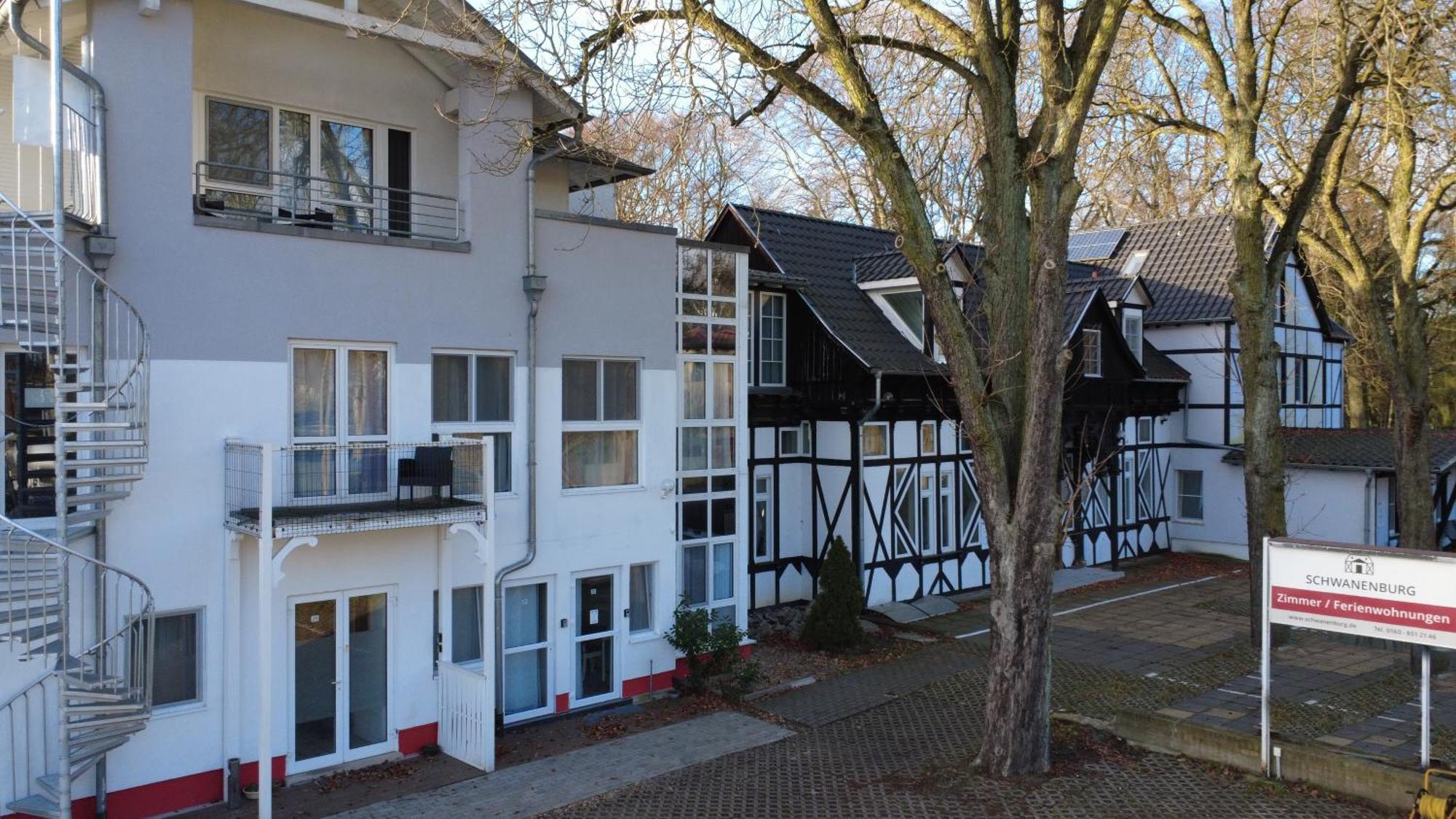 Schwanenburg Apartments Kolonie Rontgental Luaran gambar